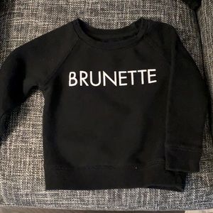 Brunette The Label - 2/3T sweatshirt